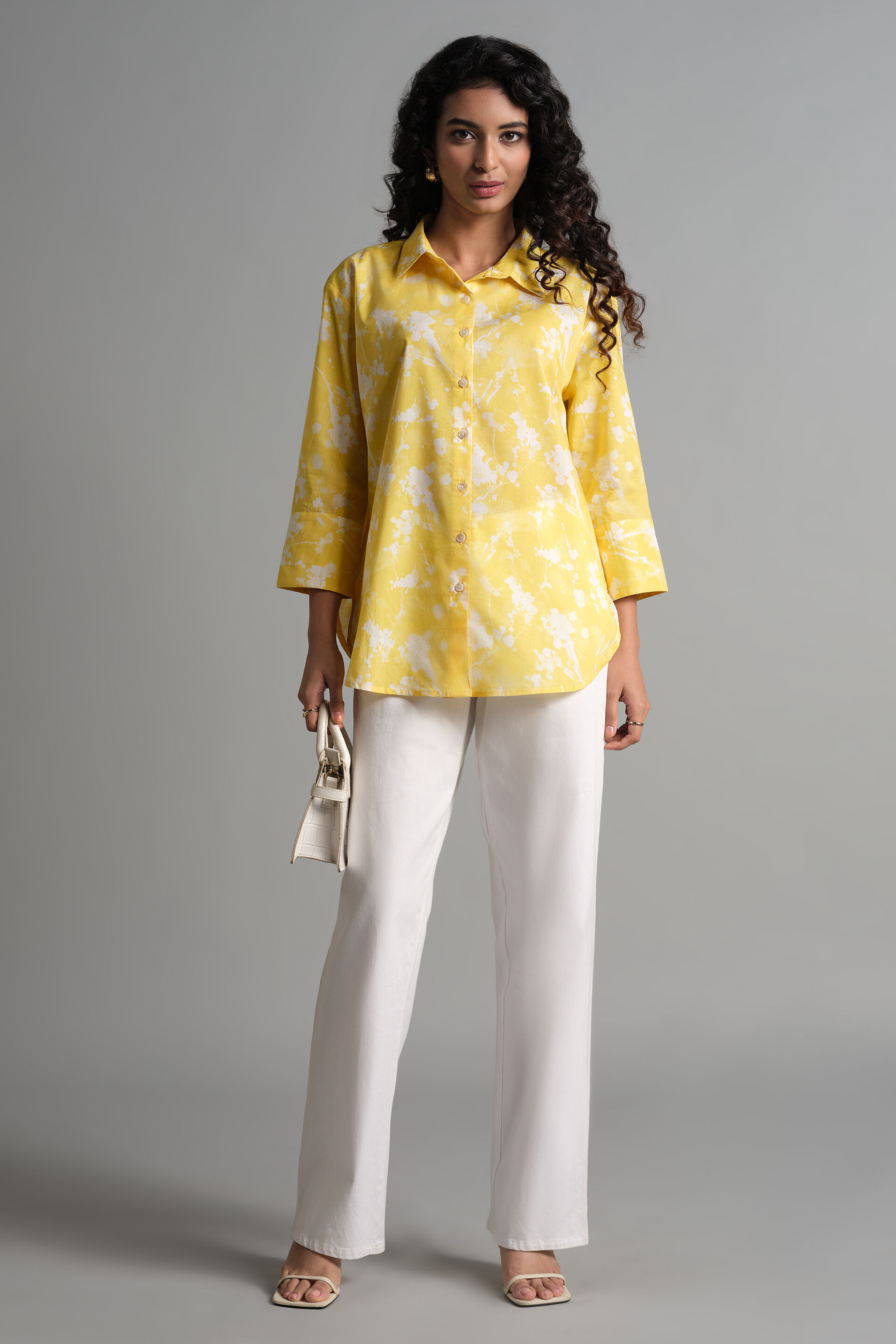 Summerly Shirt, Yellow, image 4